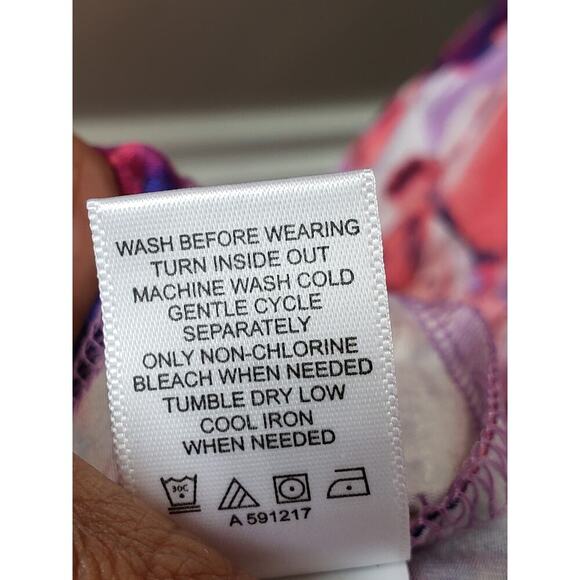 LOGO by Lori Goldstein Dress Women 2X Multicolor Midi Stretch Soft Knit Casual - Picture 12 of 15